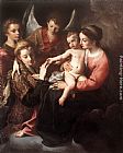 The Mystic Marriage of St Catherine by Annibale Carracci